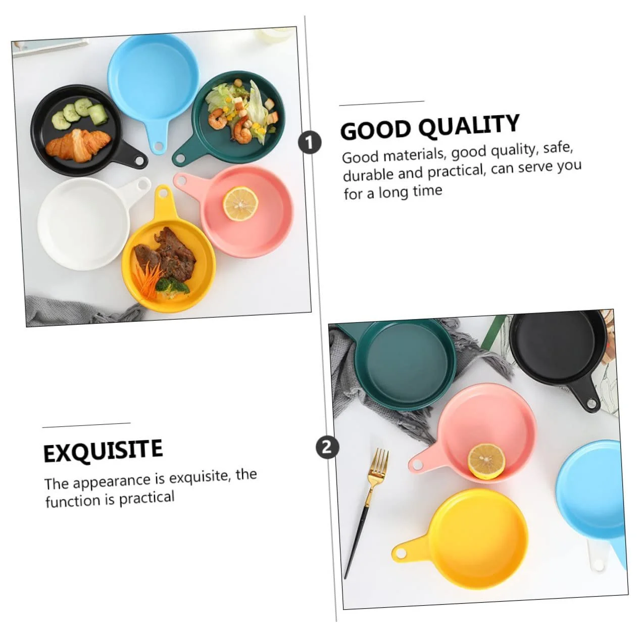 Форма для запікання порцелянова з ручкою жаростійка, фото №6