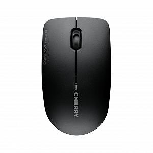 Миша Бездротова CHERRY MW 2400 Симетричний дизайн для правшів та лівшів 2,4 GHz Радіо Оптичний датчик Чорний - Фото 1