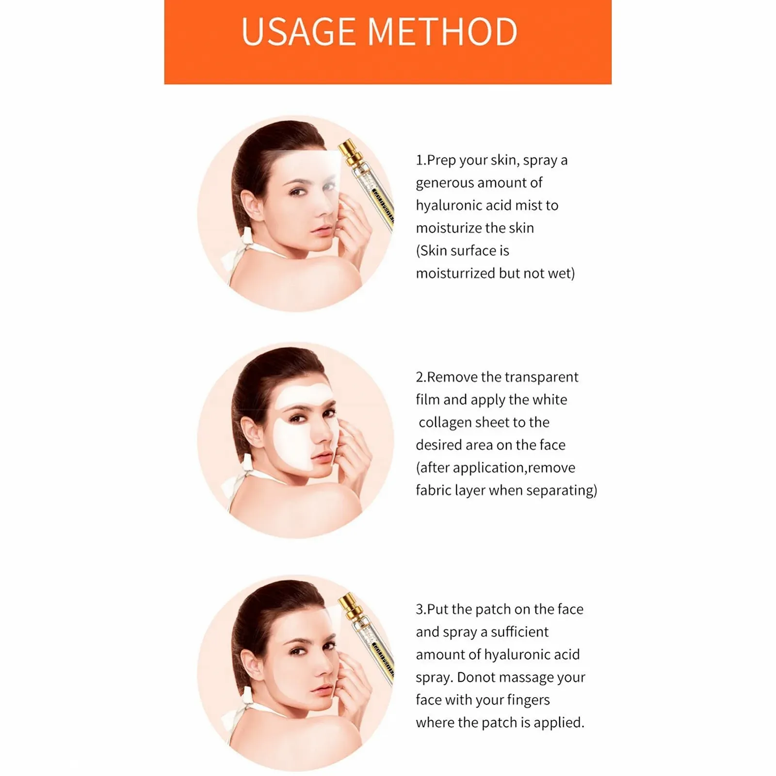 Плівка для обличчя Зволожуюча та зміцнююча маска для обличчя, фото №8 Плівка для обличчя Зволожуюча та зміцнююча маска для обличчя, фото №8