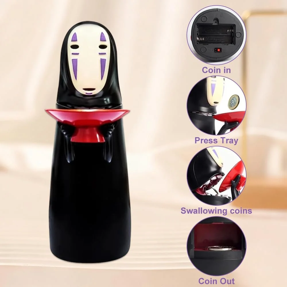 Цифрова скарбничка зі звуковими ефектами Anime Kawaii з автоматичним затягуванням купюр, фото №5