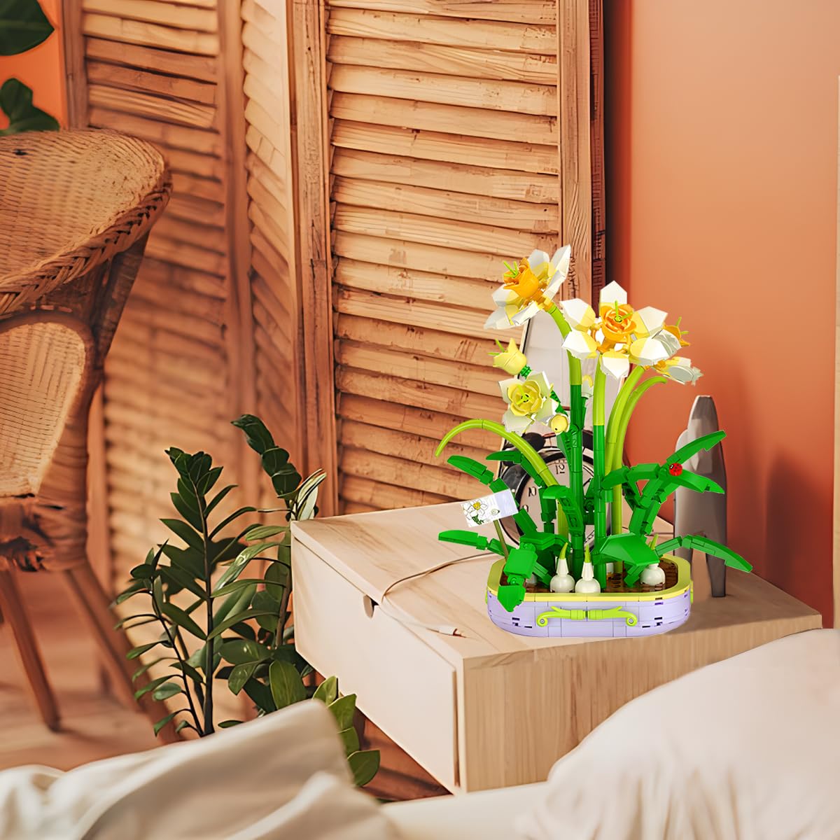 Конструктор Bouquet Цветы для декора комнаты, фото №7