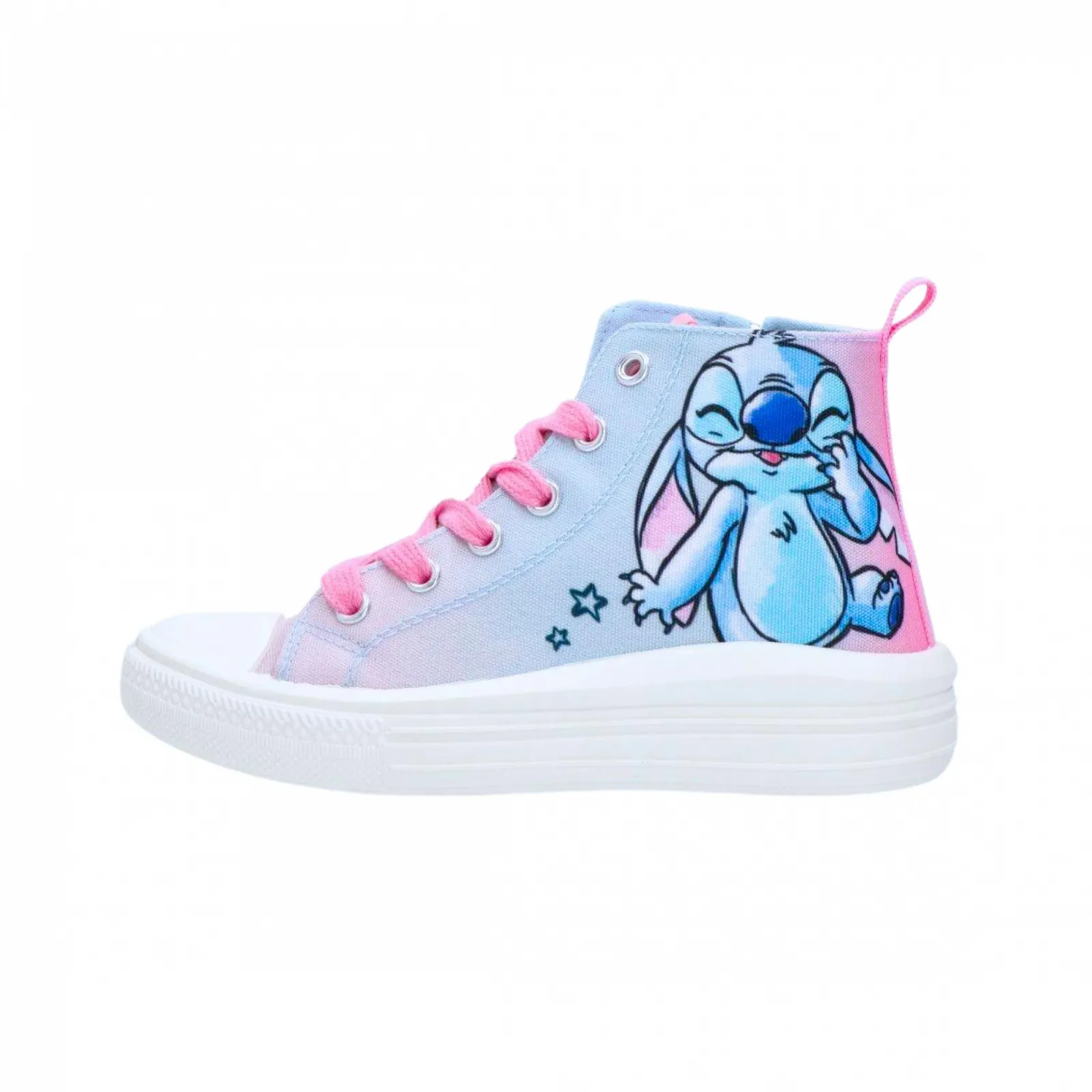 Кроссовки Disney Stitch для девочек на толстой подошве, с подарочной коробкой, размеры от 30 до 35, фото №1