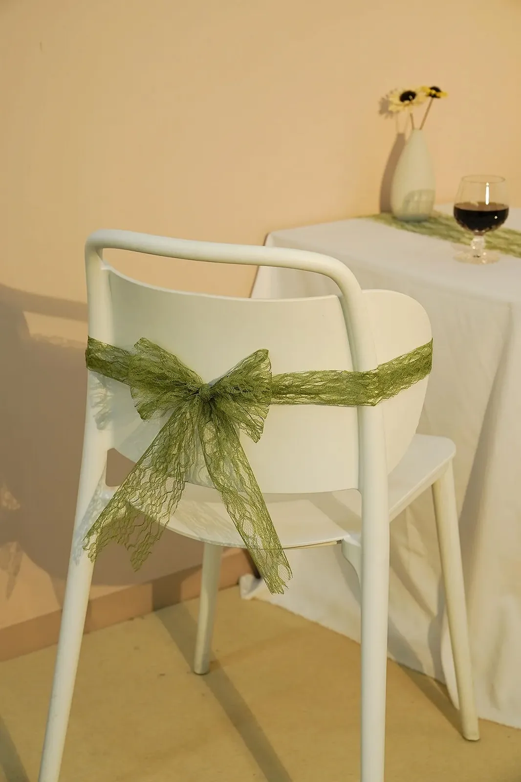 Ранер OSVINO Lace 15 см x 25 м Зелений, фото №6 Ранер OSVINO Lace 15 см x 25 м Зелений, фото №6