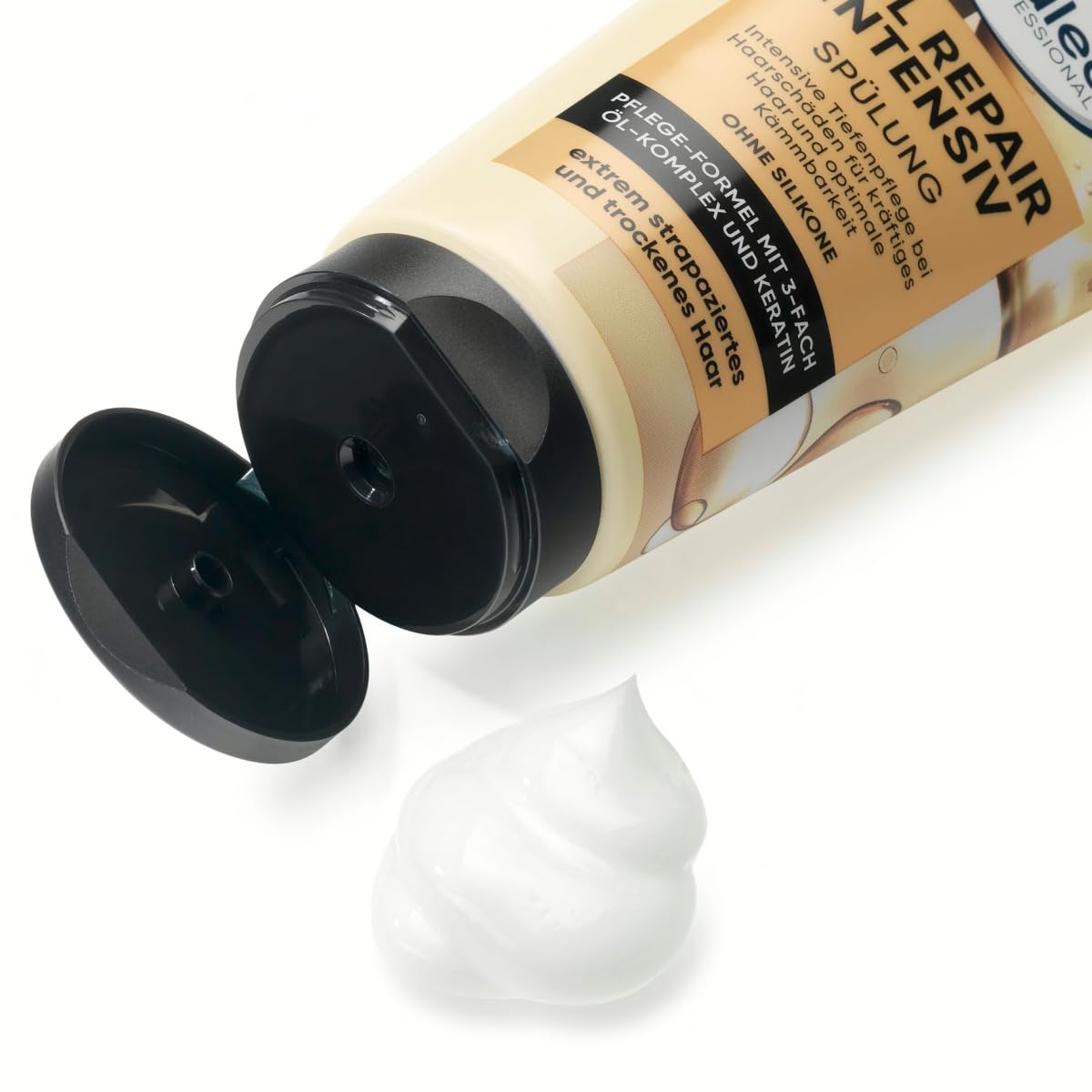 Набір Balea Кондиціонер Professional Oil Repair Intensive Для пошкодженого сухого волосся (2 x 200 мл) + Кондиціонер Fizzy Fruits з олією абрикосових кісточок та провітаміном B5 (200 мл), фото №3