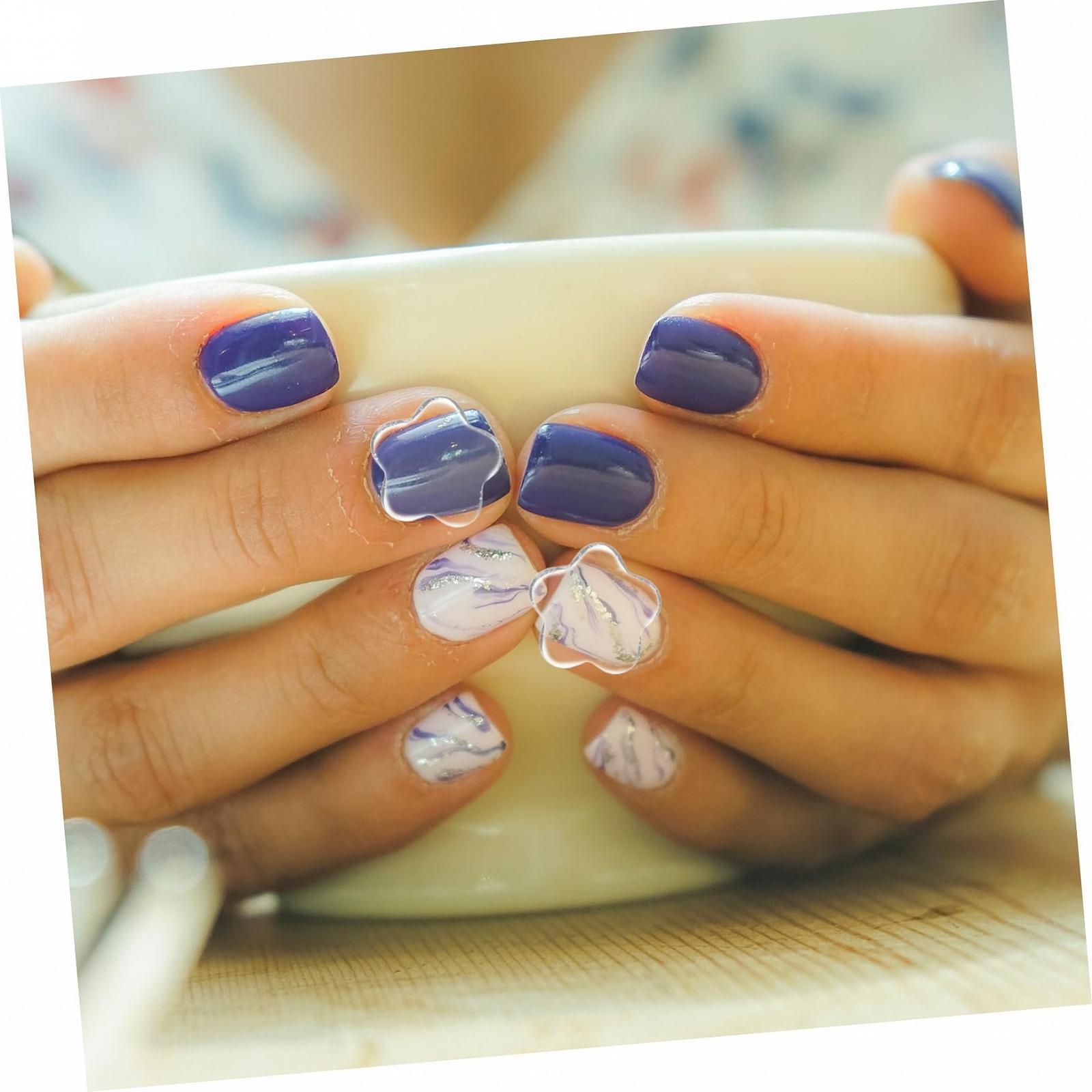 Аксессуары для ногтей Happyyami 40 шт., стразы, ювелирные изделия для маникюра, DIY подвески для ногтей, украшения для ногтей, подвески для ногтей, аксессуары для ногтей, неровные стеклянные стразы, фото №8