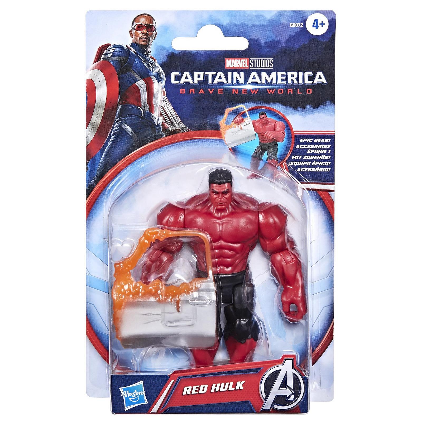 Фігурка Marvel Avengers Epic Hero Series Капітан Америка: Brave New World Червоний Халк, фото №3