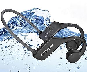 Наушники BEARTAIN Bone Sound Bluetooth 5.3 Плавательные Водонепроницаемые IP68 Беспроводные с Встроенной Памятью для MP3 идеально подходят для Плавания, Бега, Велоспорта - Фото 1
