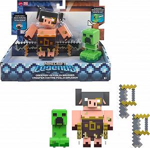 Игровая фигурка Minecraft Legends, около 8 см, в упаковке 2 шт. - Фото 1
