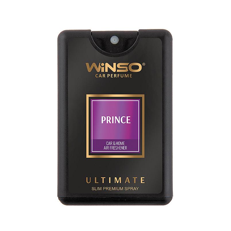 Освежитель воздуха WINSO ULTIMATE Slim Sprey спрей 18мл Prince, фото №1