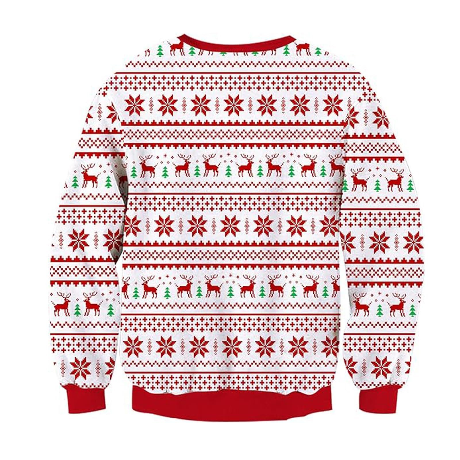 Рождественский джемпер Generisch Детский С рисунком собаки Праздничный вид Повседневный Удобная посадка Длинные рукава, фото №3 Рождественский джемпер Generisch Детский С рисунком собаки Праздничный вид Повседневный Удобная посадка Длинные рукава, фото №3