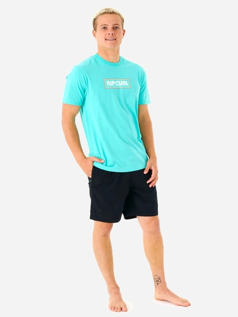 Футболка 01AMTE-46 Rip Curl Блакитний S, фото №4