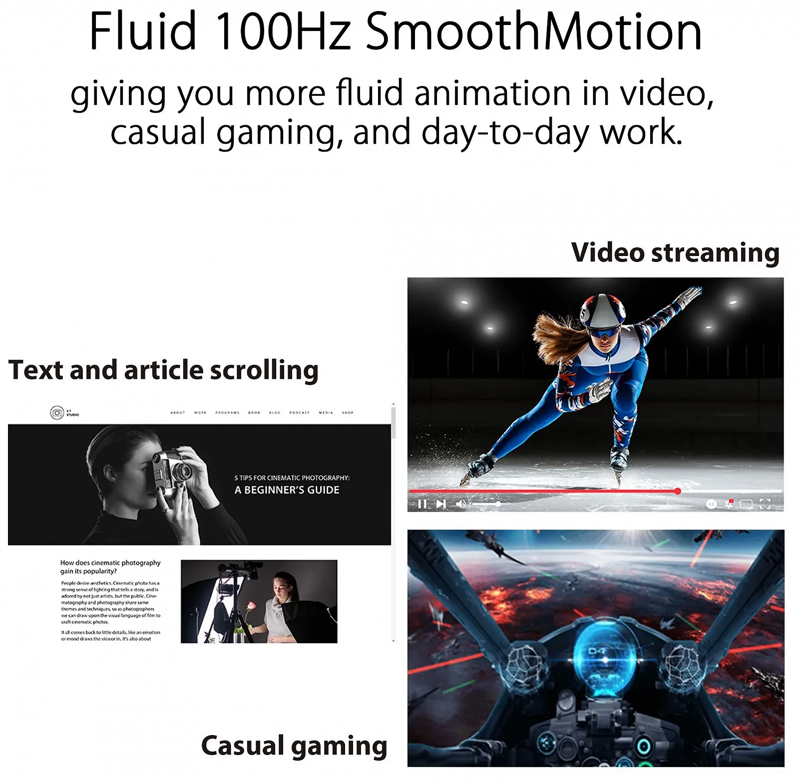 Монитор 23.8" Asus VA24DQFR Full HD IPS 100 Гц, фото №3