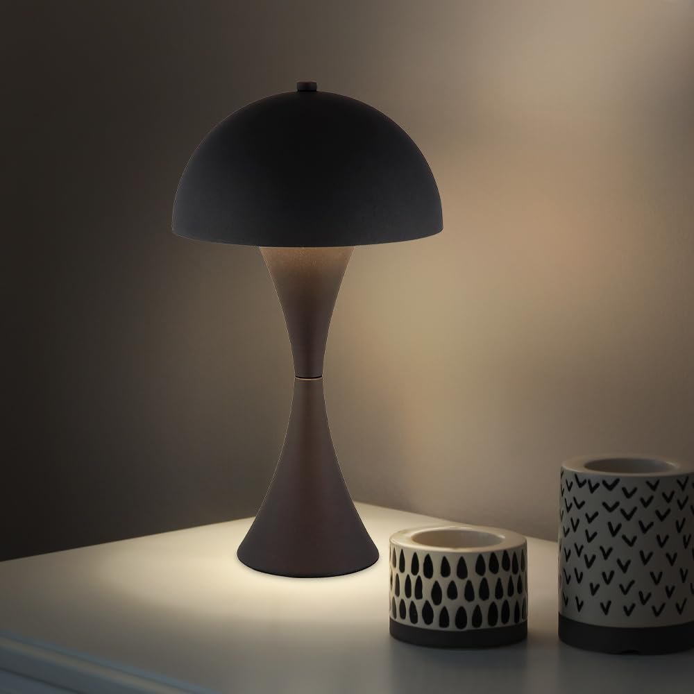 Настольная лампа GLOBO LIGHTING E27 20 x 36,1 см Black, фото №3