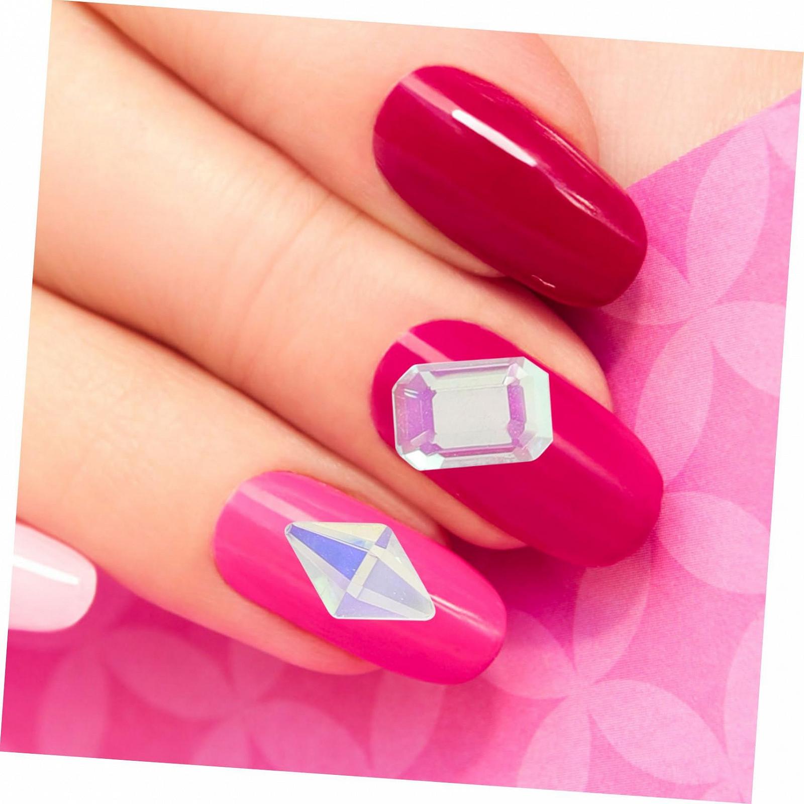 Стразы для ногтей с подвесками для маникюра, маленькие стразы для ногтей для женщин, подвески со стразами для маникюра, фото №3