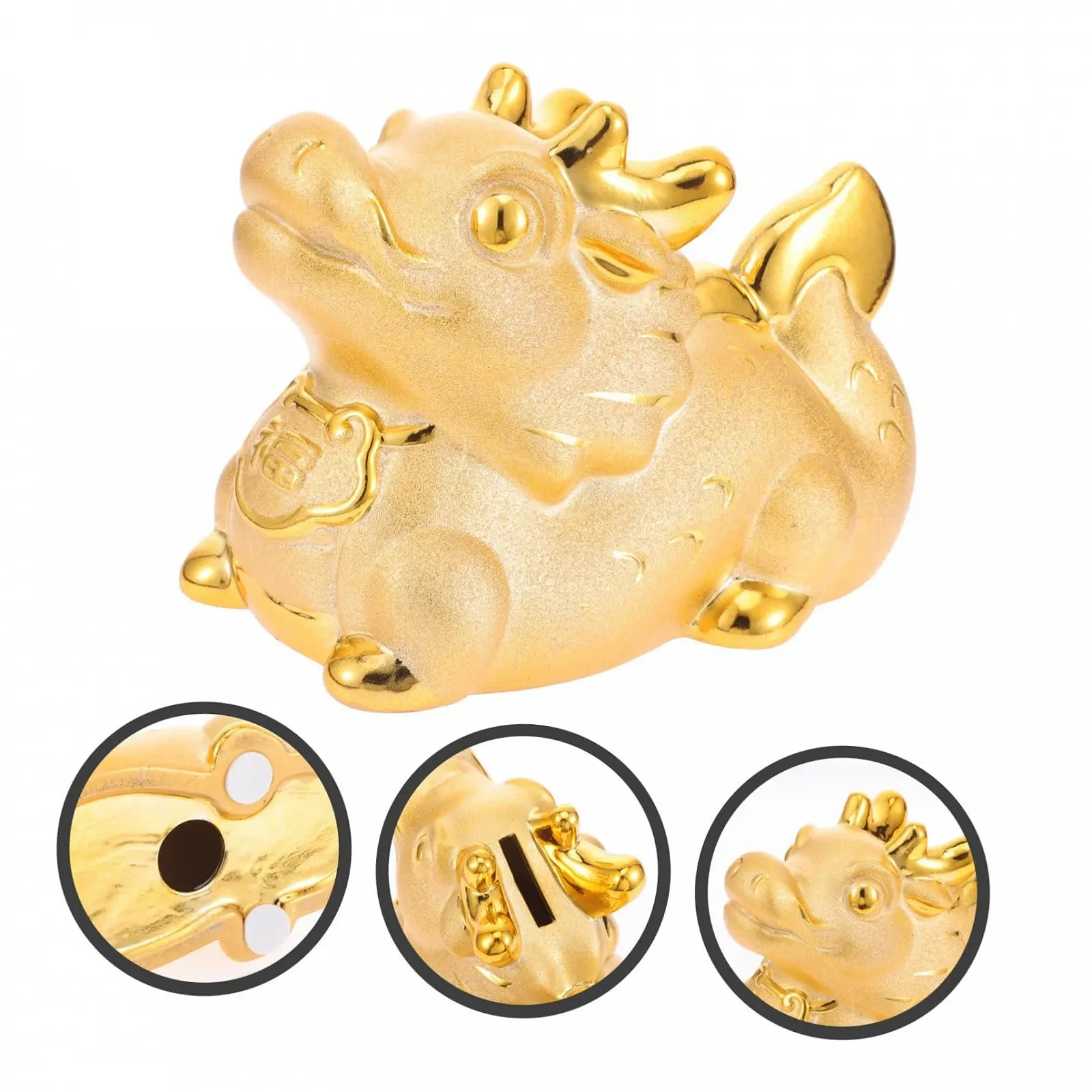 Скарбничка UPKOCH Drachensparschwein керамічна Дракон Зодіак, фото №6