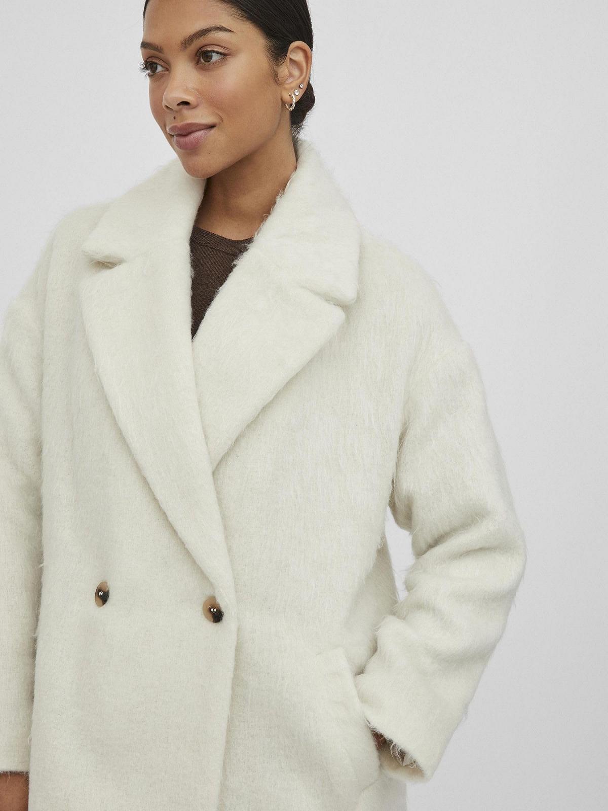 Пальто Vila Longform Женское 2 кармана Застежка на пуговицах, фото №7 Пальто Vila Longform Женское 2 кармана Застежка на пуговицах, фото №7