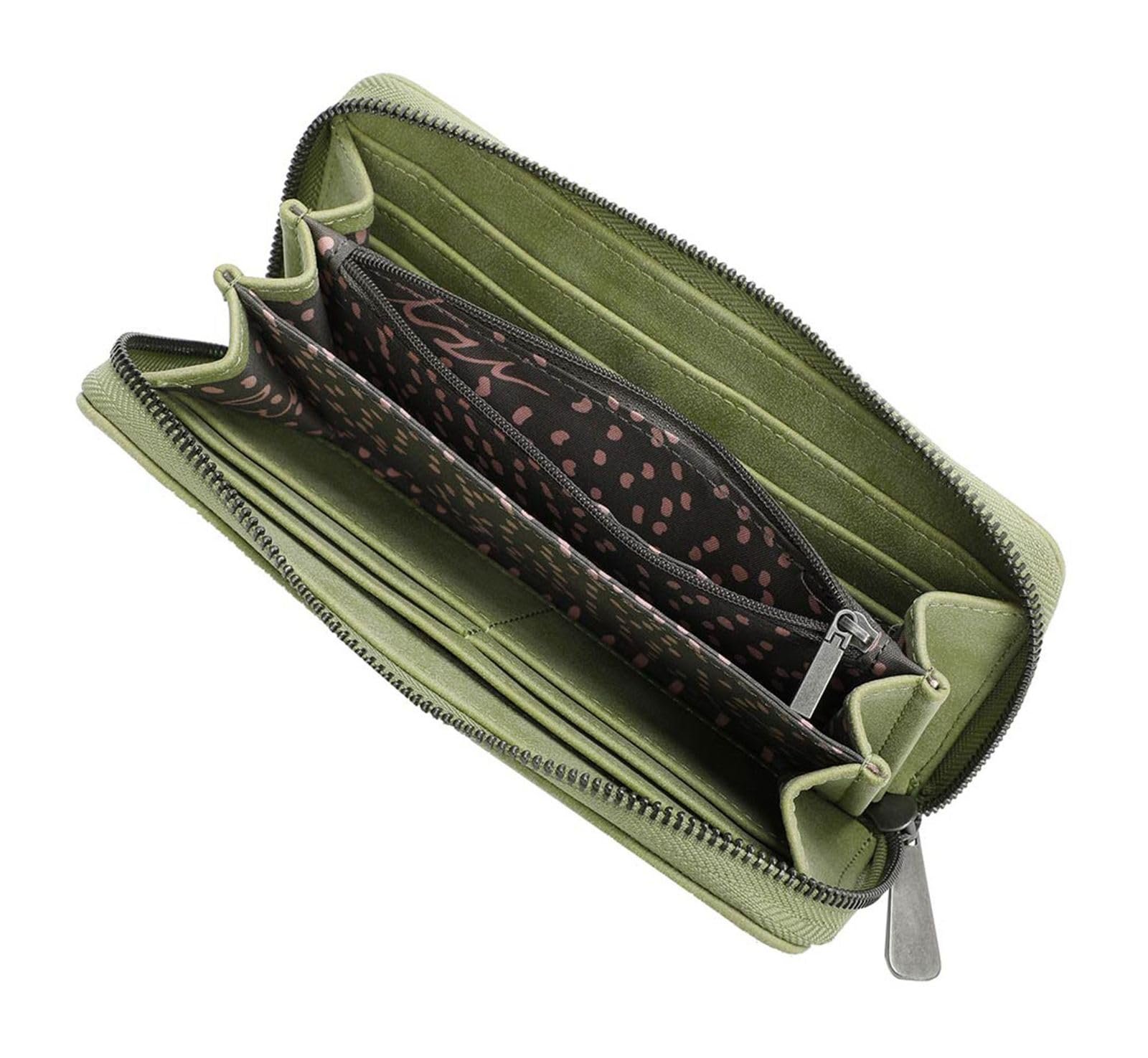 Гаманець Fritzi aus Preussen Fritzi10 Nicole Vintage Green, зелений, фото №2