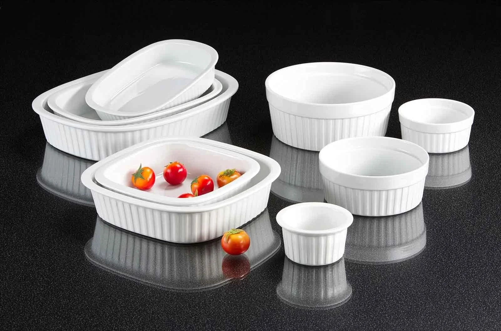 Форма для запікання Ritzenhoff & Breker Bianco прямокутна 22 x 16 см порцелянова Біла, фото №4