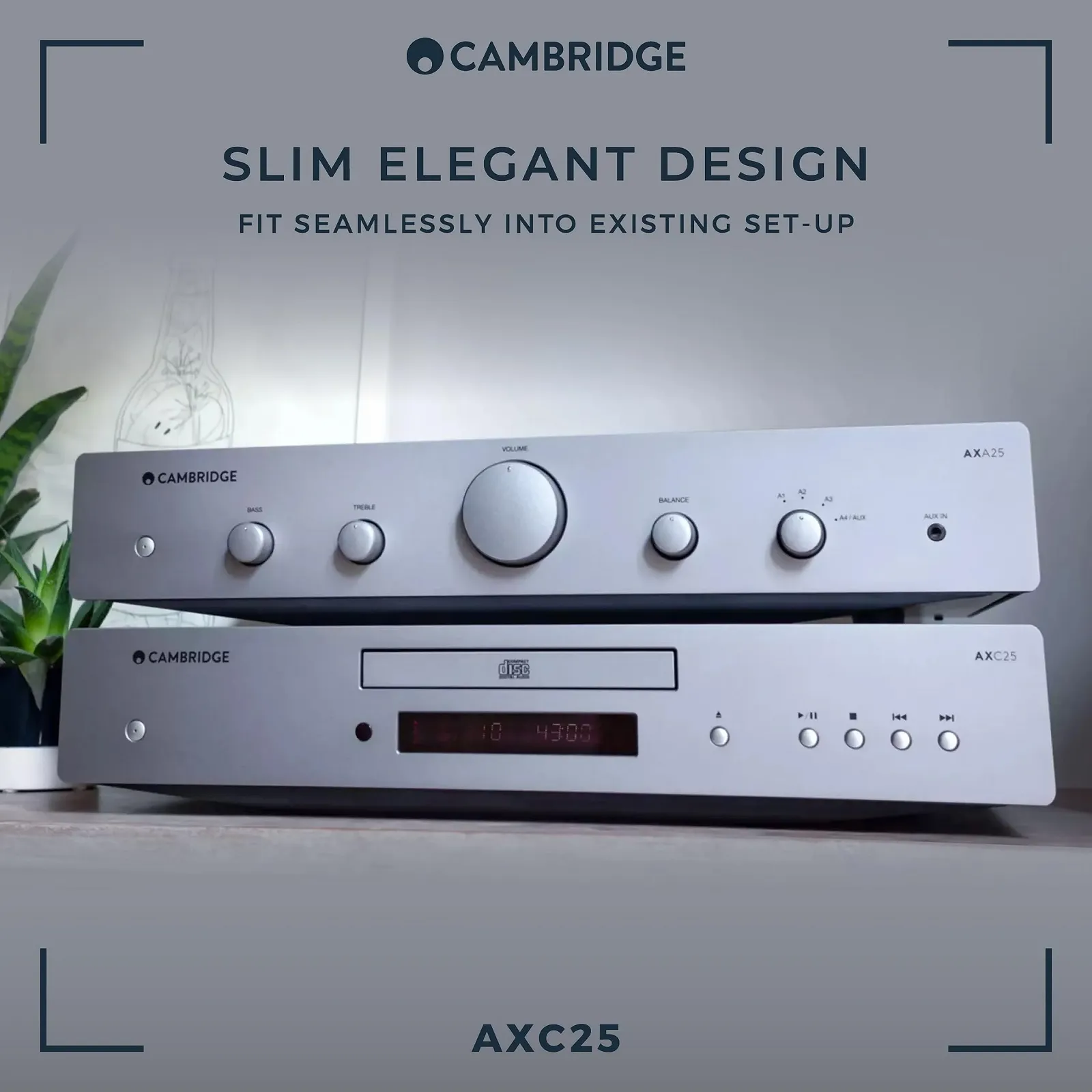 CD-програвач Cambridge Audio AXC25 Lunar Grey, фото №4