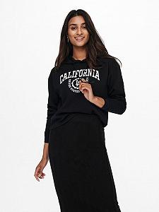 Худі ONLCOMFY LIFE L/S PRINT  HOOD SWT 15241152 Print:CALIFORNIA ONLY M - Фото 1