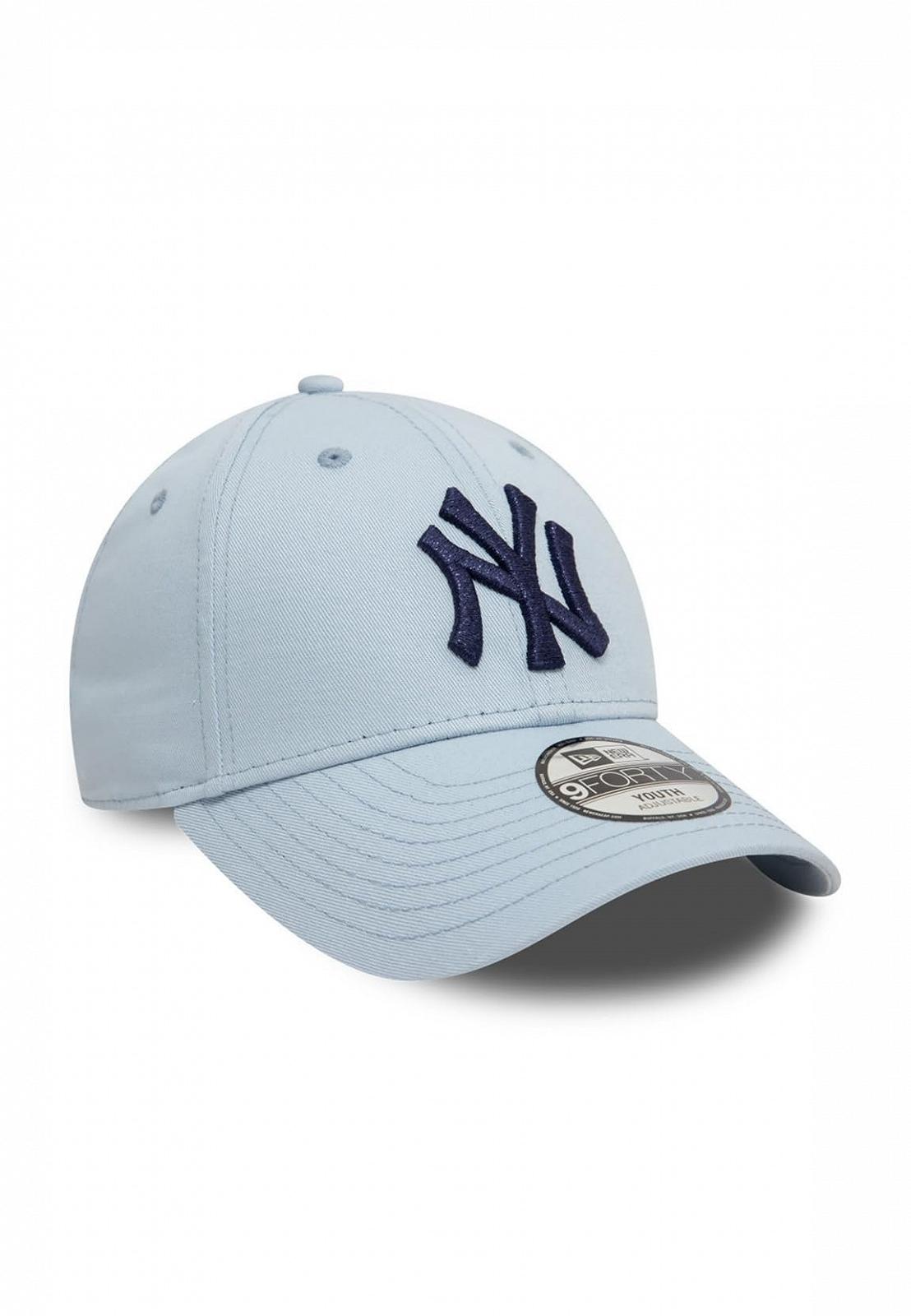 Детская кепка New Era 9Forty Metallic New York Yankees Sky, фото №3