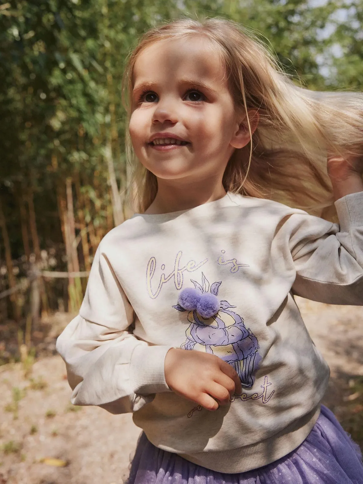 Толстовка NAME IT Nmfdinah Sweat Unb для дівчат, фото №5