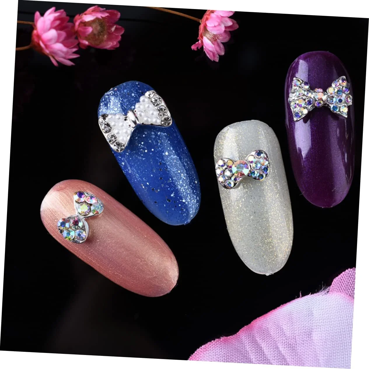 Украшения для ногтей Бантик COHEALI 20 шт., фото №2