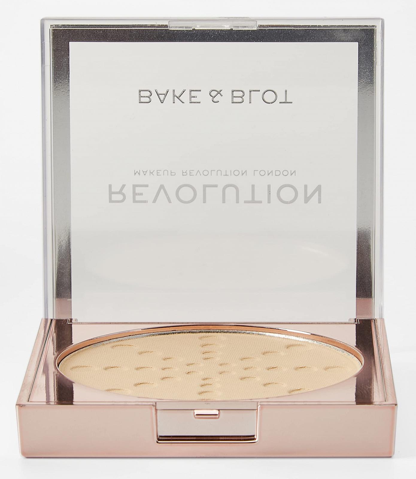 Пудра MakeUp Revolution Bake Blot Banana Light 5.5 г, фото №3