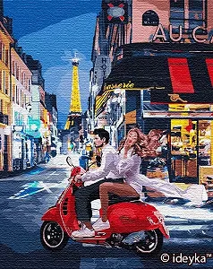 KH4785 Картина для малювання за номерами Знайдіть момент Без коробки - Фото 1