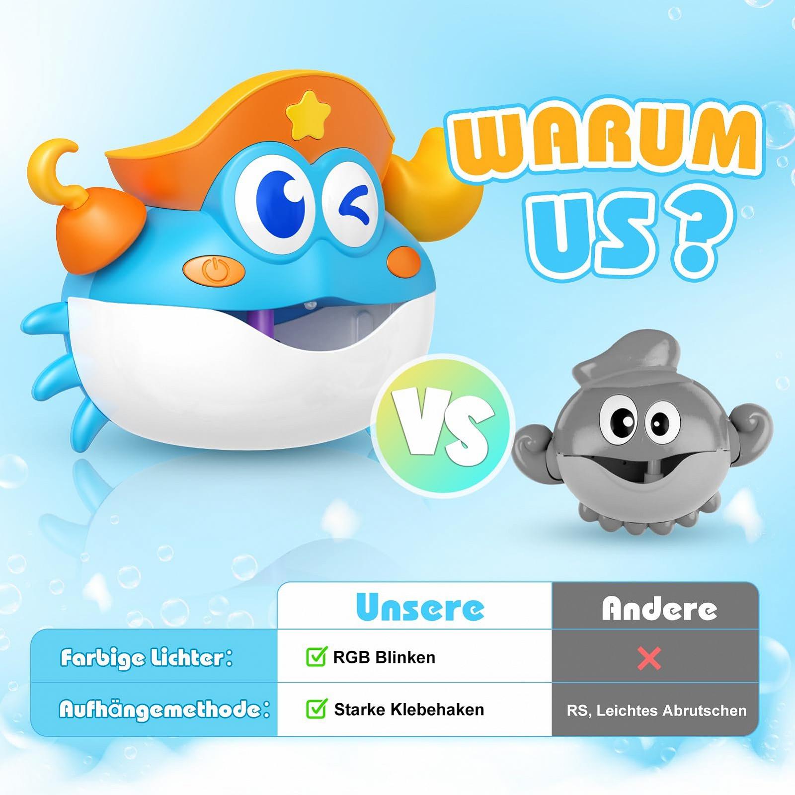 Дитяча іграшка від 1 до 5 років, для хлопчика та дівчинки, піно генератор для ванни, фото №4