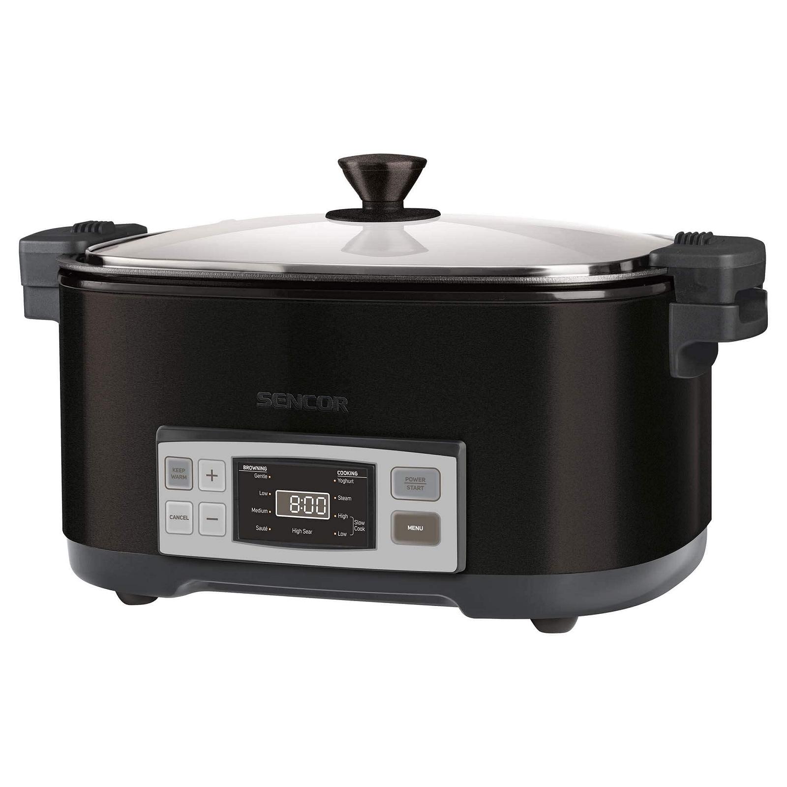 Мультиварка Slow Cooker 1350 Вт Чорний, фото №1