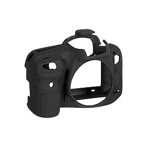 Силиконовый чехол EasyCover для Canon 7D Mark 2 Черный - Фото 1