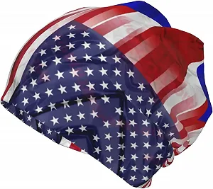 Шапка LOUJIN Puerto Rico Amerikanische Flagge для хлопчиків, slouchy, One size - Фото 1