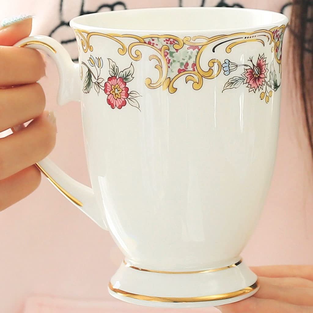 Керамічна Кружка в Китайському Пасторальному Стилі з Квітами, фото №5