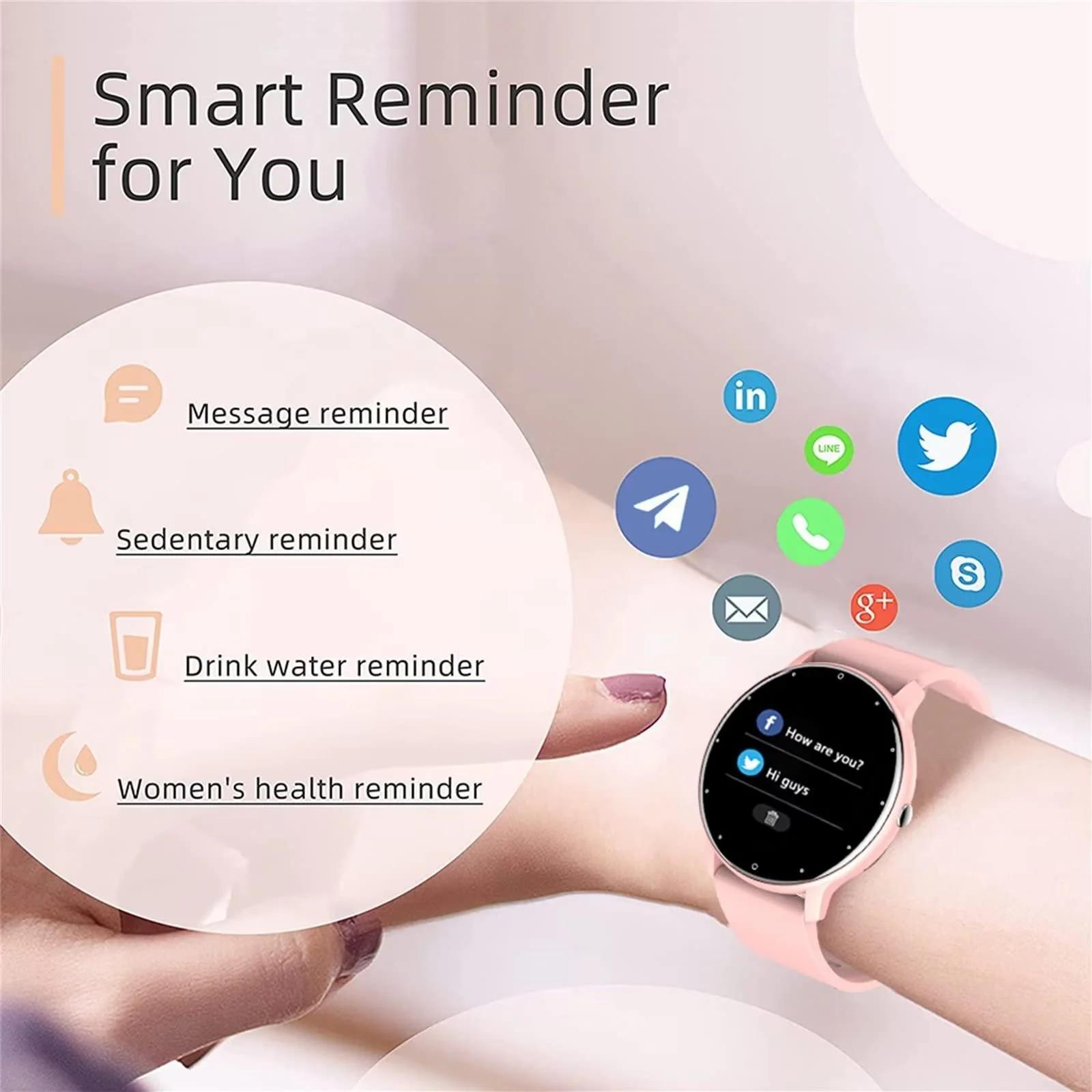 Смарт-годинник FORSINING для жінок, фото №3