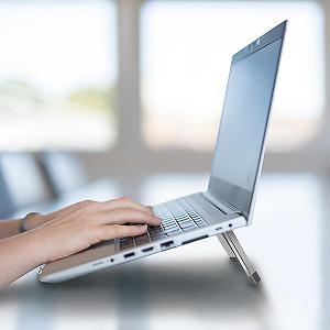 Подставка для ноутбука/планшета LogiLink AA0166 складная для 10-16" алюминий synthetic.ua - Фото 1