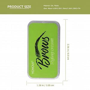 Набор гель-воск для бровей Lurrose 3D Прозрачный synthetic.ua - Фото 1