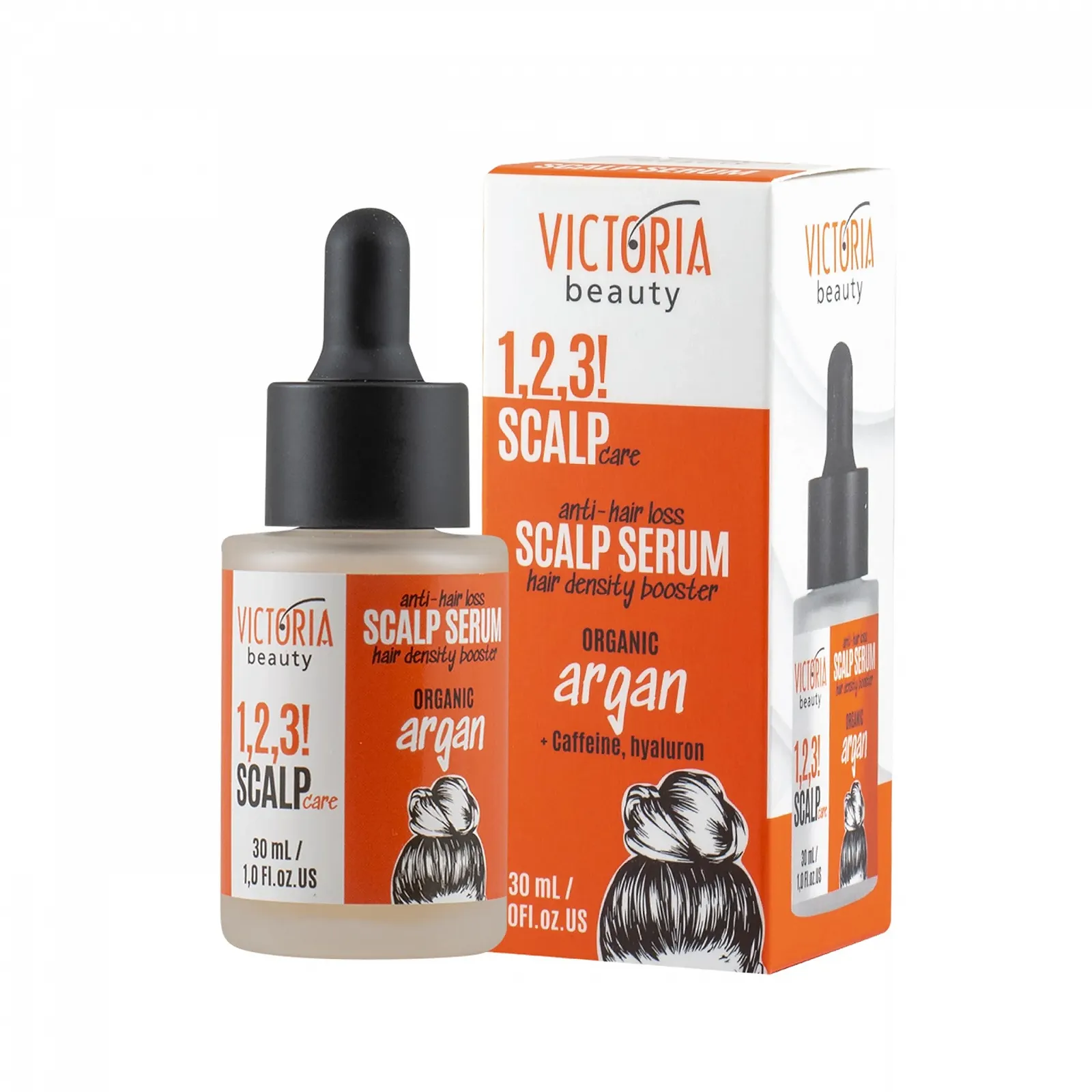 Сыворотка Victoria Beauty для кожи головы для роста волос с кофеином, аргановым маслом и гуараной, 30 мл, фото №1 Сыворотка Victoria Beauty для кожи головы для роста волос с кофеином, аргановым маслом и гуараной, 30 мл, фото №1