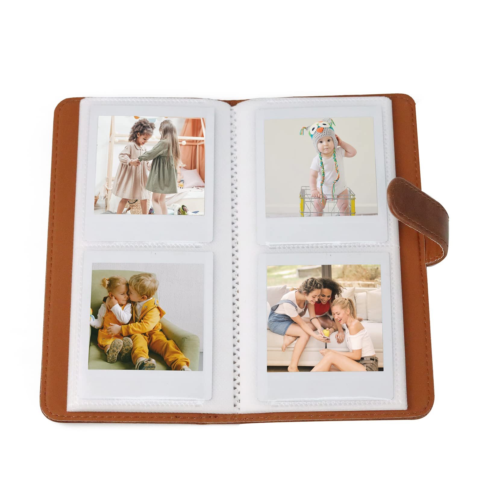 Фотоальбом Rieibi Mini 80 карманов PU Leather для Fujifilm Instax Square SQ1/SQ20/SQ10/SQ6/SP-3 Cute Colorful, фото №5