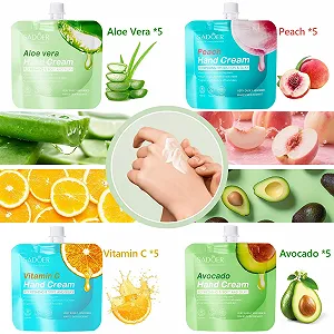 Крем для рук Набор мини-кремов для рук Подарочный набор 20 шт. Увлажняющий крем для рук и ног с ароматом Рождественские подарки для женщин Мини-подарки для женщин и мужчин synthetic.ua - Фото 1