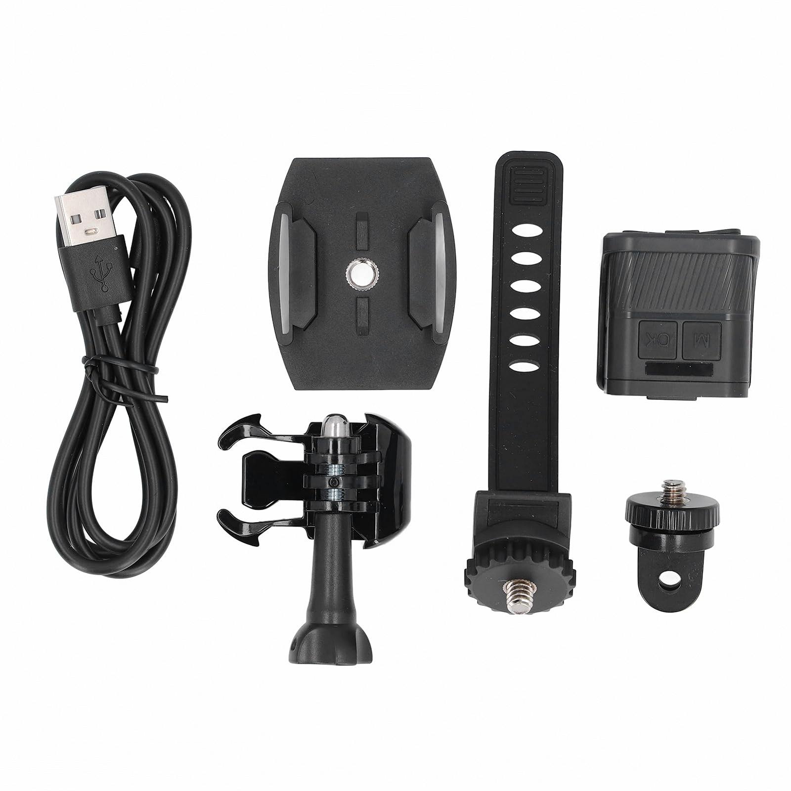 Екшн-камера Eujgoov Outdoor Sports ABS Housing Remote Control WiFi Camera Recorder з Bike Mount, фото №4