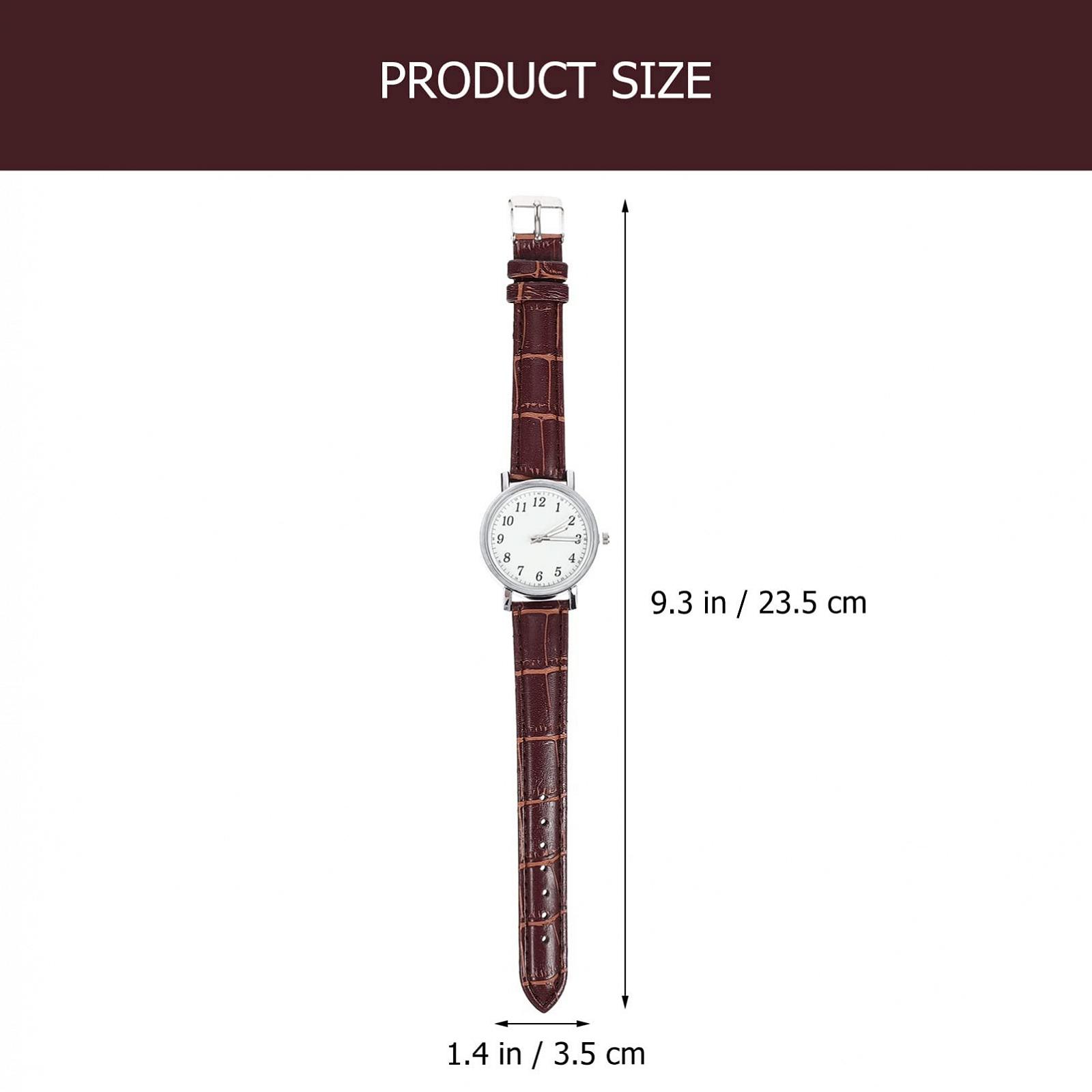 Healvian Женские аналоговые часы с кожаным ремешком, фото №8 Healvian Женские аналоговые часы с кожаным ремешком, фото №8