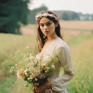 Обруч для волосся HENGBIRD Квітка Жасмин synthetic.ua - Фото 1