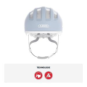Шлем ABUS Smiley 3.0 ACE LED велосипедный с подсветкой synthetic.ua - Фото 1