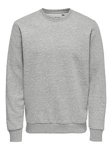 Толстовка ONLY & SONS Onsceres Life Crew Neck Noos мужская synthetic.ua - Фото 1