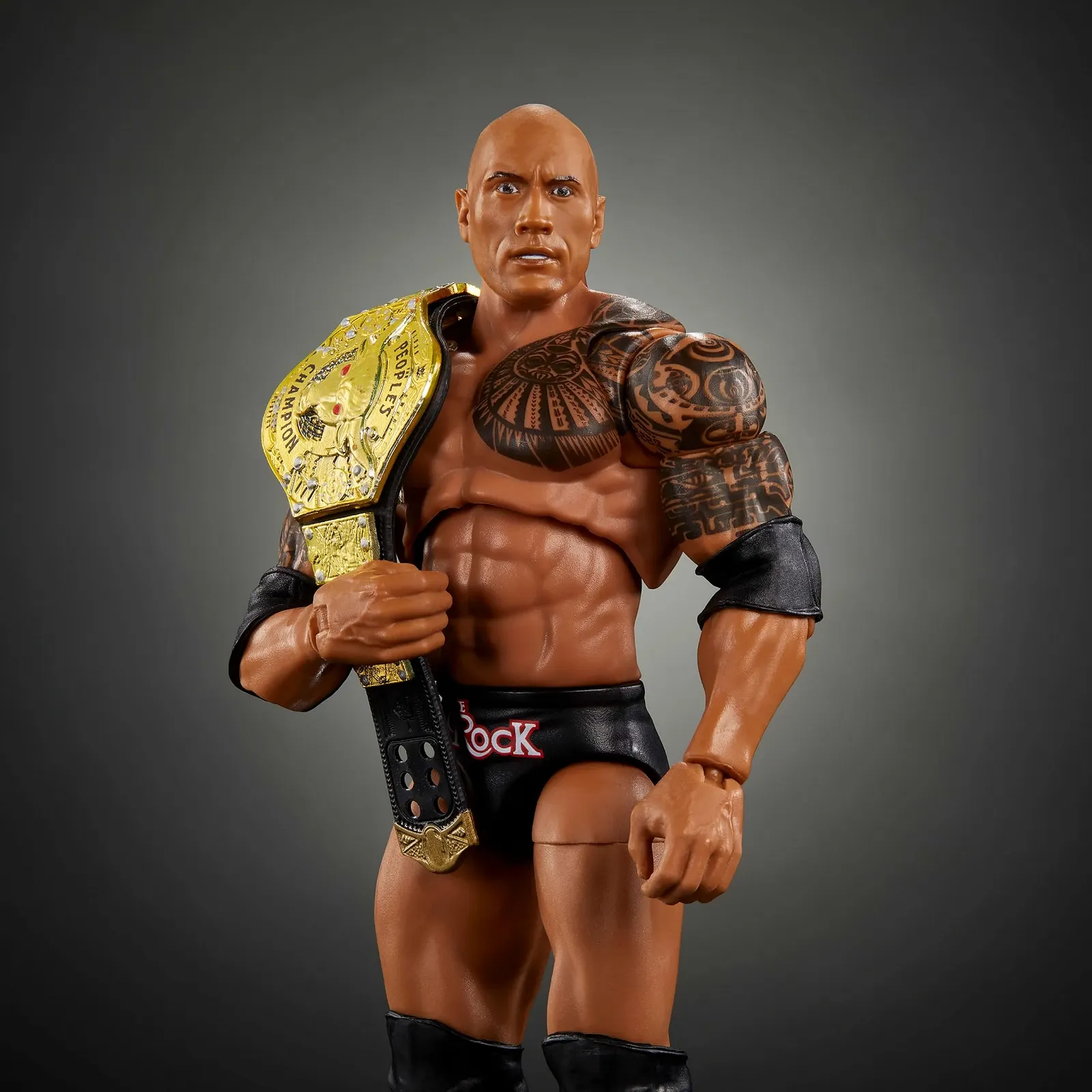 Ігрова фігурка Mattel WWE Ultimate Edition The Rock 6 дюймів зі змінними головами та руками, фото №3
