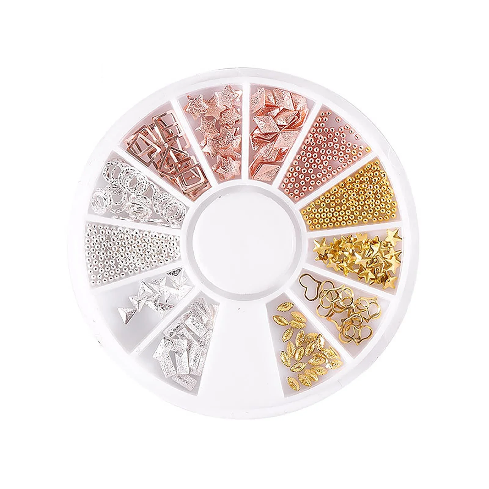 Стрази для нігтів Різні Кольори з коробкою для зберігання, фото №1 Стрази для нігтів Різні Кольори з коробкою для зберігання, фото №1