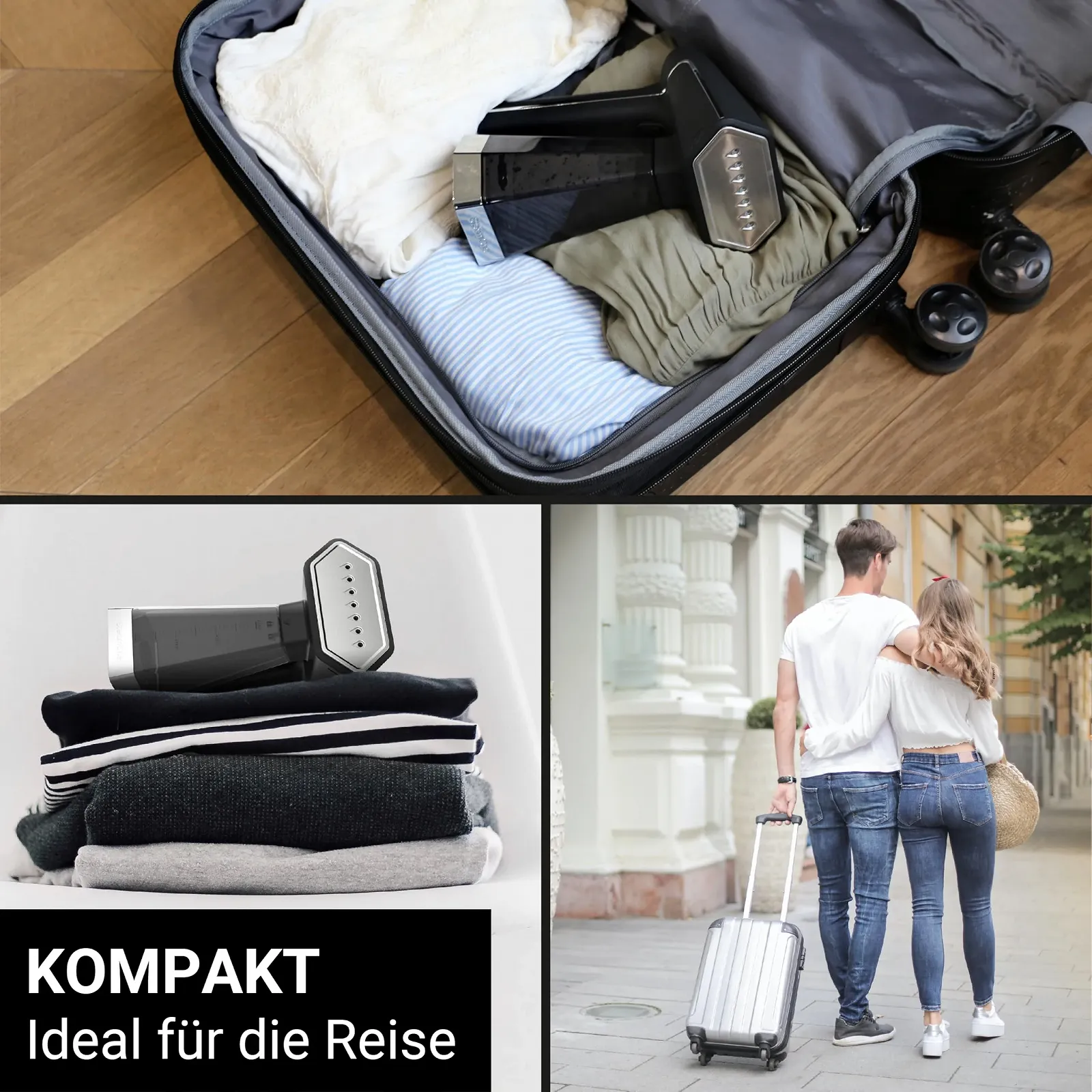 Вертикальный отпариватель STEAMONE EUSN400B 2000 Вт 30 г/мин 400 мл Черный, фото №3