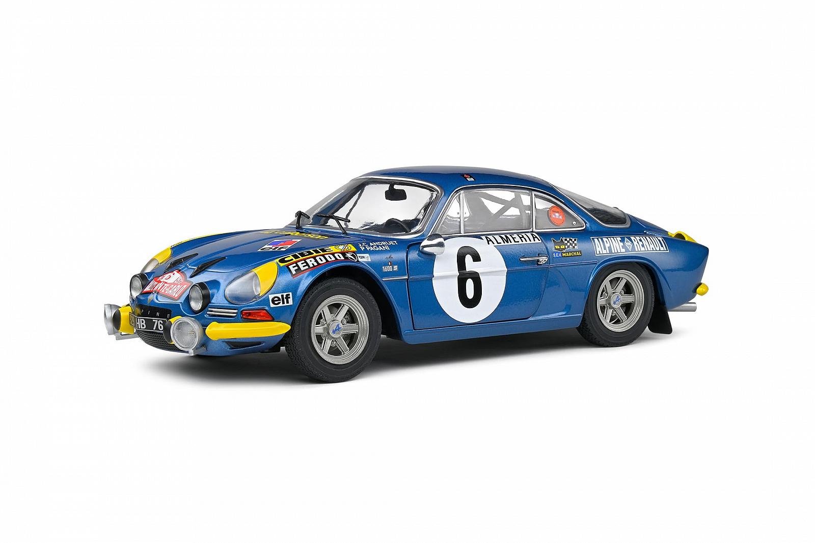 Модель автомобиля Solido Масштаб 1:18 Alpine A110 1600S #6, фото №1