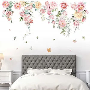 Наклейки на стіну Floral квіткові synthetic.ua - Фото 1